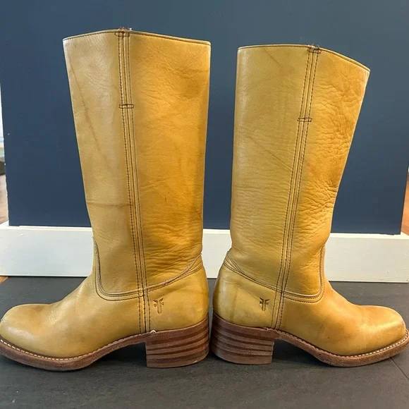 VINTAGE FRYE CAMPUS BOOTS! - Picture 6 of 9